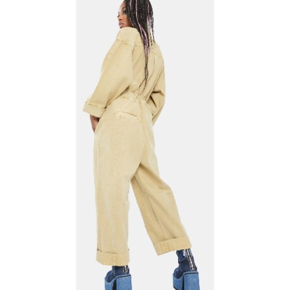 Free People Jumpsuit SUPER SLOUCH Oversized size XS NWT - Picture 11 of 13